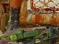Two sexy and sweet army dudes are pounding and drilling each other