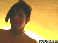 'Young emo gays barebacking hardcore after wet cock sucking'