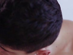 Latin gay anal sex with cumshot