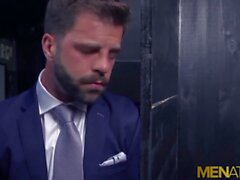 MENATPLAY Bearded Hector De Silva Anal Fucks Hung Bottom