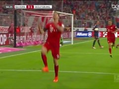 Robert Lewandowski PENETRATES VfL Wolfsburg (5-1)