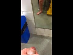 all amateur cumshot comp outdoor restroom in public
