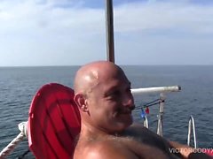 Gay Mature Off Shore Gang Bang