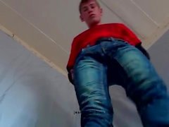 trampling gay jeans fetish spit sneakers shoes