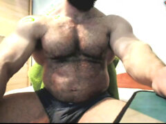 Muscle, huge bodybuilder nude, muscle hairy jerk off