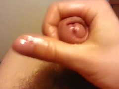 Danish Boy - Masturbating and cumming - Top view!