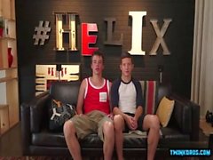 Hot twinks anal sex with cumshot