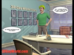 3D Gay World Pictures The biggest gay movie studio 3D comics