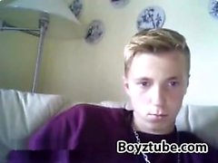 Danish Boy Is Home Alone And Player Cock On Cam. (Boyztube)