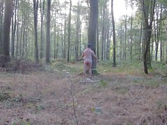 nude gay outside forest