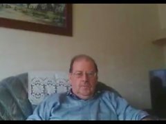 grandpa stroke on webcam