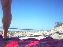 lilian77 naked in the beach 01