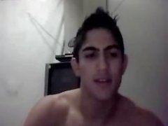Handsome latino webcam