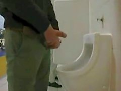 SpyCam In A School's Urinal Caching Students Pissing And Jerking Off