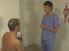 Young doctor and cute patient suck dick and anal fuck