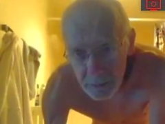 grandpa in the shower