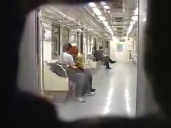 Seoul Train Blowjob -- Two Korean guys