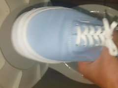 cum on my friend vans shoe