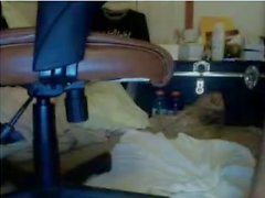Straight guys feet on webcam #187