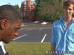 Kyle Powers Tries Gay Sex With A Black Guy