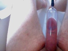 Penis Pump with Hot Water
