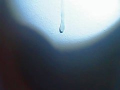 My Hot Creamy Sperm Cocktail Raining on that Wall & Floor