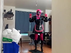Sissy Sluts New Toy-Self Bondage