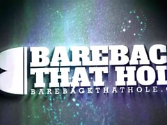 BAREBACKTHATHOLE Christian Matthews And Ray Diesel Bareback