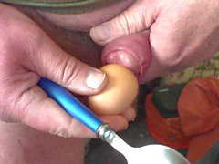 Egg and spoon foreskin - part 1 of 3