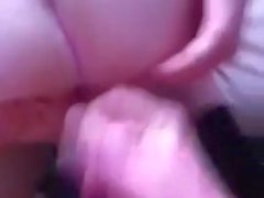Cumming all over his friend's asshole