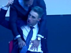 Men In Suits Ass Fuck After Dick Sucking