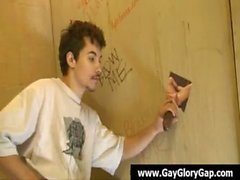 Gay hardcore gloryhole sex porn and nasty gay handjob 21