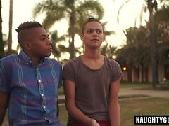 Latin twinks interracial and cum in ass