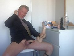 Full length cam show video w Jeff Stryker dildo