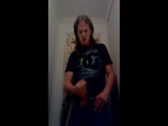 18-year-old Metalhead Male Masturbates