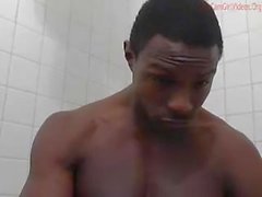 Black Panther taking a sexy bath !!