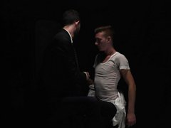 MissionaryBoyz - Huge Uncut Priest Punishes A Tight Hole