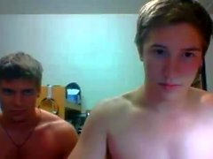 Gay twinks play oral and bondage games