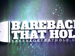 BAREBACKTHATHOLE Brian Bonds And Damien Kilauea Bareback