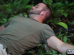 Luke Adams and Colton Grey cope with surviving the jungle