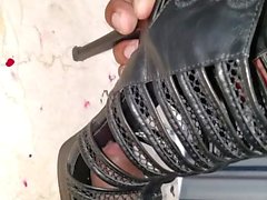 Fucking black heels