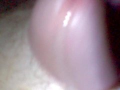 Vibrator orgasm oozing cum