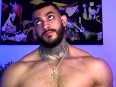 Horny gay men muscle videos