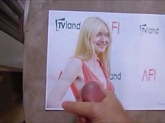 Dakota Fanning Cum Tribute 01