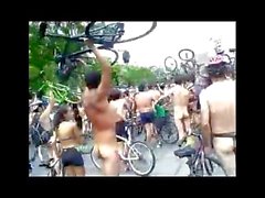 Naked Biking in Public