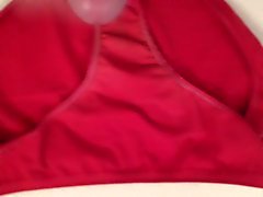 Cumming on wife's pantys 2