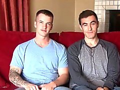 Beautiful army dudes Quentin Gainz and Johnny fucking hard