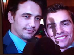 Dave and James Franco Double Cum Tribute