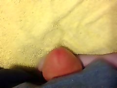 Tiny cock cuming