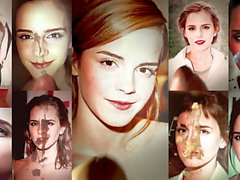 Emma Watson - compilation of my cum tributes x18 4k